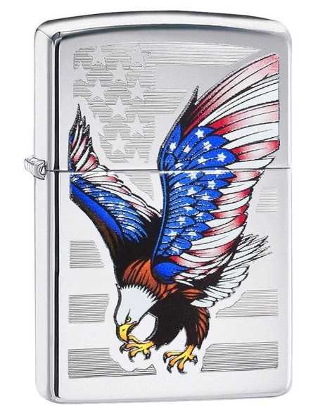 خرید فندک زیپو طرح عقاب Zippo 28449 (EAGLE FLAG)