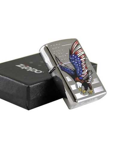 فندک زیپو طرح عقاب Zippo 28449 (EAGLE FLAG)