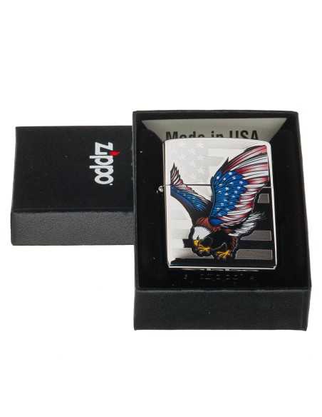 فندک زیپو طرح عقاب Zippo 28449 (EAGLE FLAG)