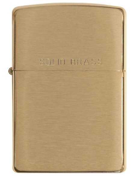 فندک زیپو طلایی Zippo 204 (BRUSH FINISH BRASS)