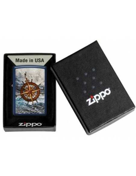 فندک زیپو طرح قطب نما Zippo 49408 (COMPASS DESIGN)
