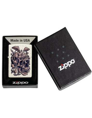 فندک زیپو Zippo 49786 (SKULLSHROOM DESIGN)