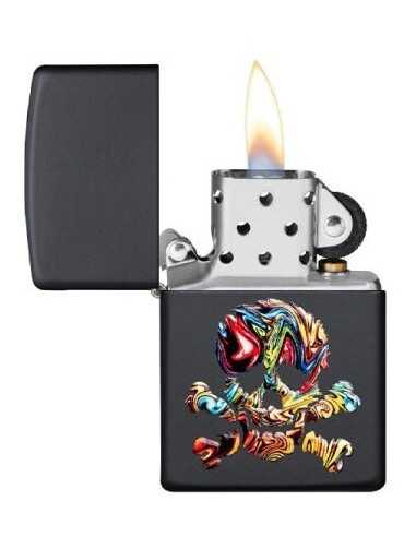 فندک زیپو طرح جمجمه Zippo 49187 (SKULL DESIGN)
