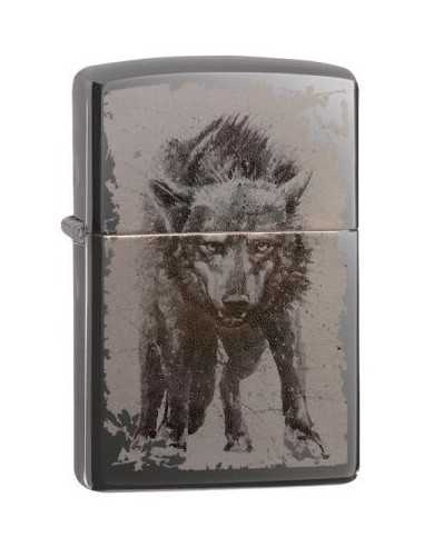 فندک زیپو طرح گرگ Zippo 49073 (Wolf)