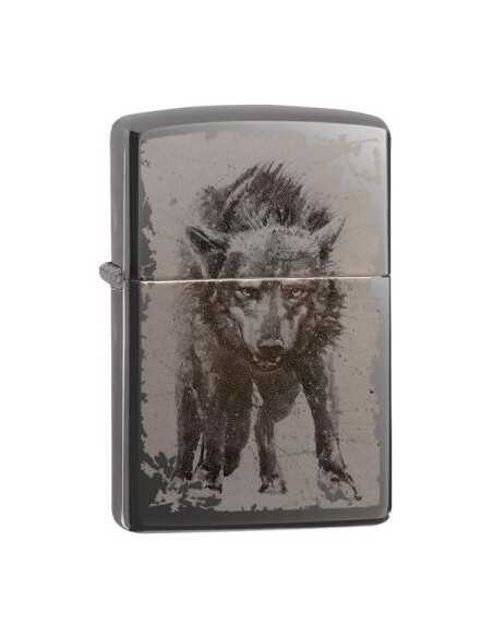 فندک زیپو طرح گرگ Zippo 49073 (Wolf)