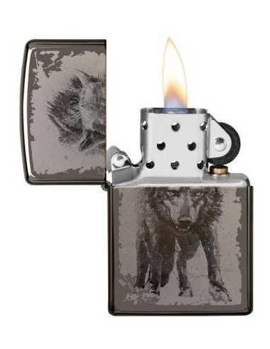 فندک زیپو طرح گرگ Zippo 49073 (Wolf)