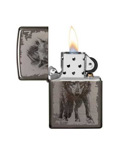 فندک زیپو طرح گرگ Zippo 49073 (Wolf)