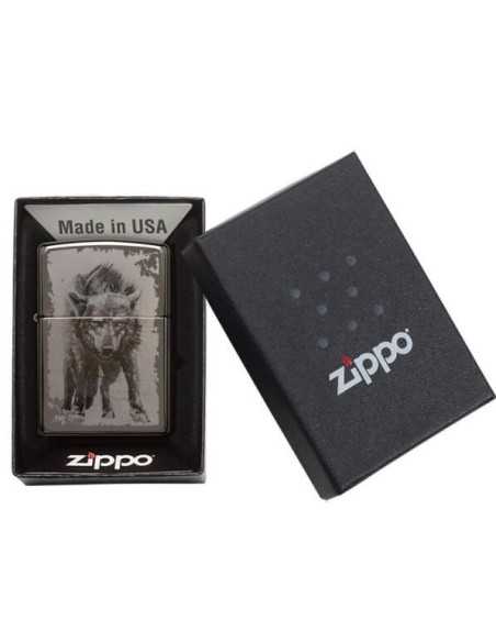 فندک زیپو طرح گرگ Zippo 49073 (Wolf)