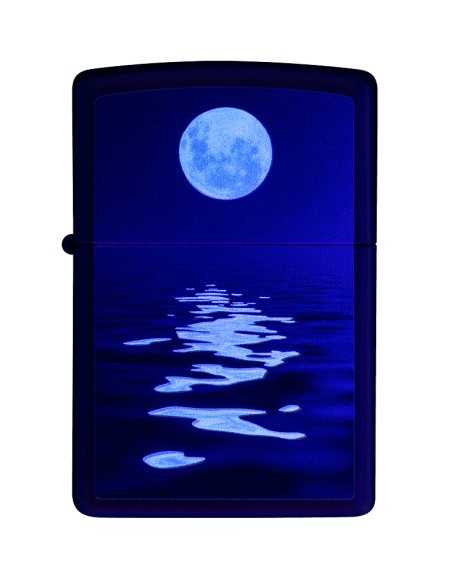 فندک زیپو طرح ماه شب تاب Zippo 49810 (FULL MOON)