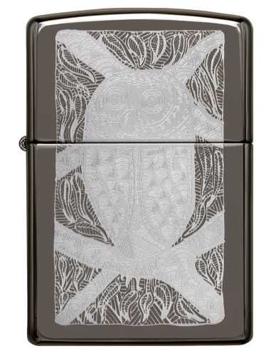 خرید فندک زیپو طرح جغد Zippo 49612 (JOHN SMITH GUMBULA)