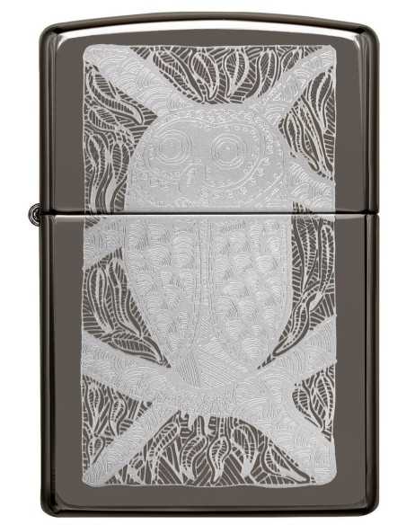 خرید فندک زیپو طرح جغد Zippo 49612 (JOHN SMITH GUMBULA)