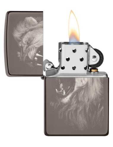 فندک زیپو Zippo 49433 (FIERCE LION DESIGN)