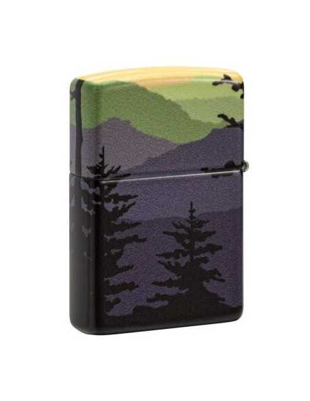 فندک زیپو طرح خرس و جنگل Zippo 49482 (BEAR LANDSCAPE)