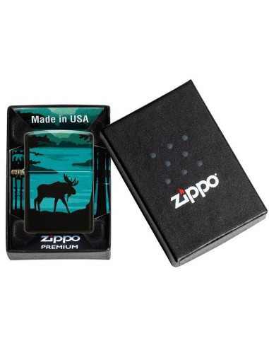 فندک زیپو Zippo 49481 (MOOSE LANDSCAPE)