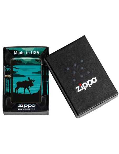 فندک زیپو Zippo 49481 (MOOSE LANDSCAPE)