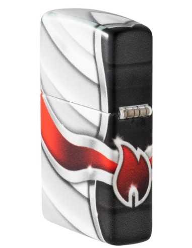 فندک زیپو طرح شعله Zippo 49357 (FLAME DESIGN)