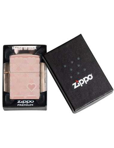 فندک زیپو طرح قلب Zippo 49811 (HEART DESIGN)