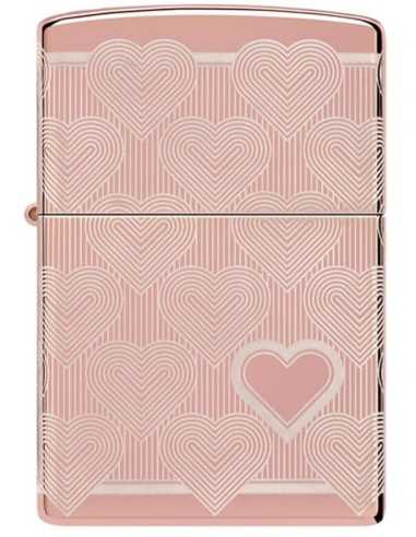 فندک زیپو طرح قلب Zippo 49811 (HEART DESIGN)