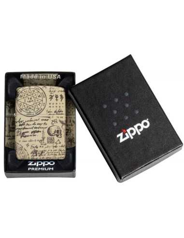 فندک زیپو طرح کیمیاگری Zippo 49803 (ALCHEMY DESIGN)