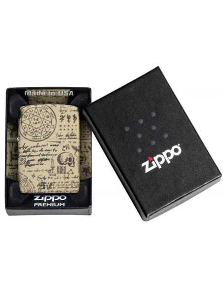 فندک زیپو طرح کیمیاگری Zippo 49803 (ALCHEMY DESIGN)