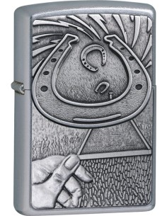 فندک زیپو طرح نعل اسب Zippo 24517 (BS Horse Shoe)