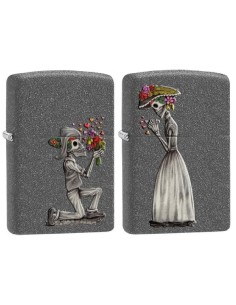 فندک زیپو ست جفتی Zippo 28987 (DAY OF DEAD SKULLS SET)