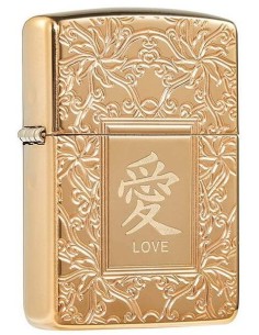 فندک زیپو آرمورکیس طرح عشق چینی Zippo 49022 (CHINEESE LOVE)