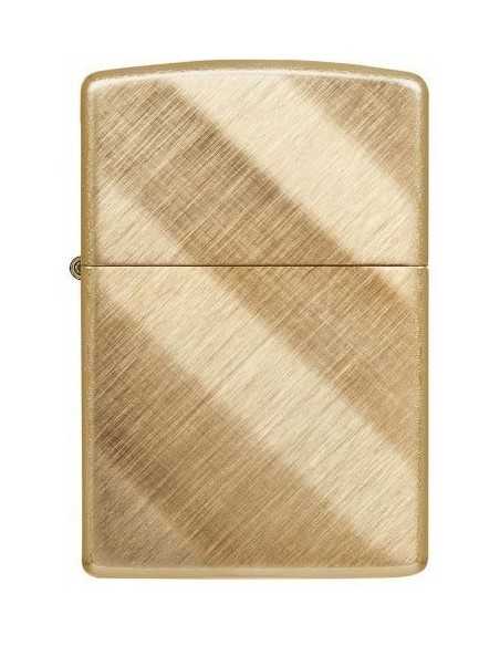 فندک زیپو طلایی مورب Zippo 29675 (Weave Brass)