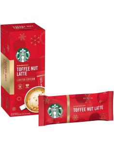 لاته فوری استارباکس تافی نات لاته 4عددی Starbucks Toffee Nut Latte