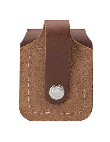 کیف چرمی قهوه ای زیپو Zippo