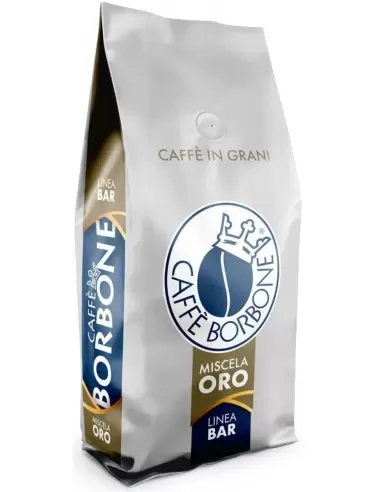 خرید دانه قهوه میشلا اورو (طلایی) بوربن Caffe Borbone Miscela Oro Coffee Beans