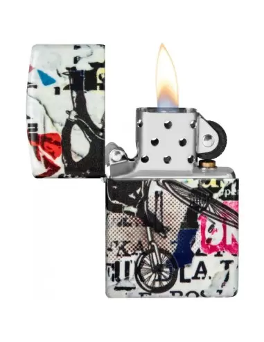 فندک زیپو طرح هنر خیابانی Zippo 48215