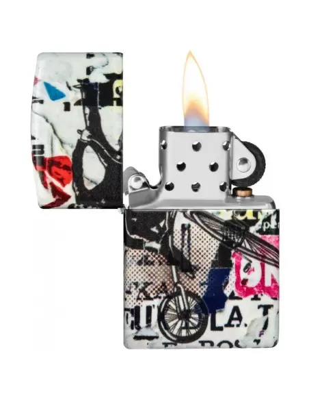 فندک زیپو طرح هنر خیابانی Zippo 48215