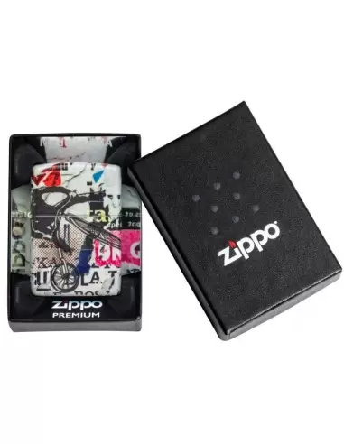 فندک زیپو طرح هنر خیابانی Zippo 48215