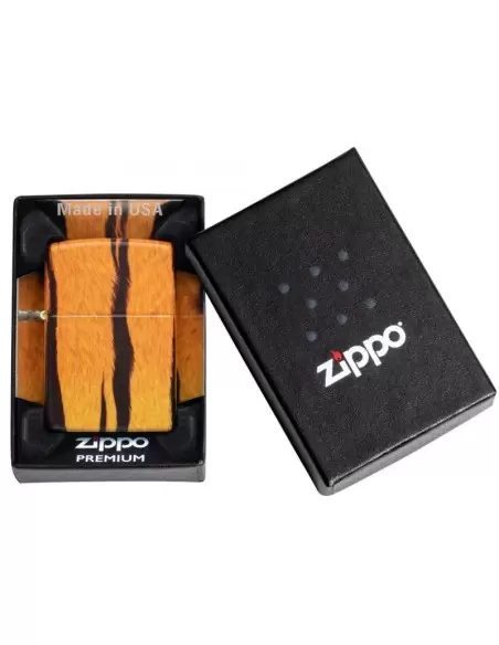 فندک زیپو طرح پوست ببر Zippo 48217 (Tiger Skin)