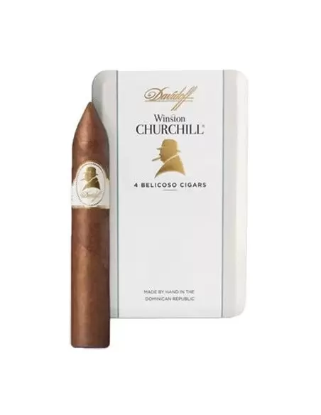 سیگار برگ دیویدف Davidoff Winston Churchill Belicoso (تک نخ)