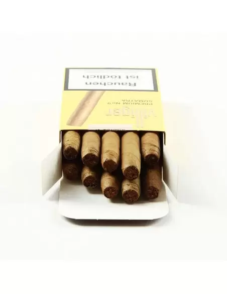 سیگار برگ ویلیجر-ویلیگر پریمیوم شماره 9 سوماترا Villiger Premium No 9 Sumatra - بسته 10 نخی