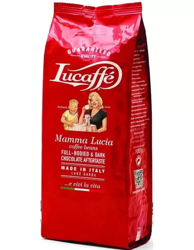 خرید دانه قهوه مامالوچیا لوکافه Lucaffe Mamma Lucia Italian Espresso Coffee Beans