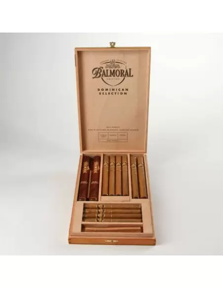 باکس سلکشن کالکشن 12 نخی سیگار برگ بالمورال Balmoral Dominican Selection Collection