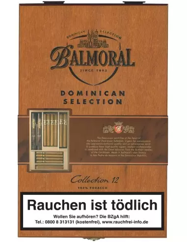 باکس سلکشن کالکشن 12 نخی سیگار برگ بالمورال...