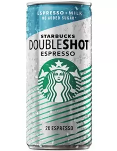 آیس کافی استارباکس دابل شات اسپرسو بدون شکر Starbucks Doubleshot Espresso Ice Coffee