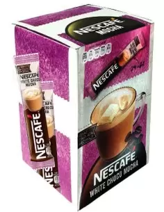قهوه فوری وایت شوکو موکا نسکافه 24 عددی Nescafe White Choco Mocha