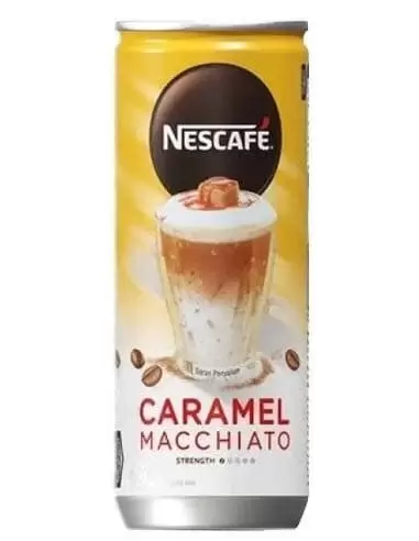 آیس کافی نسکافه کارامل ماکیاتو Nescafe Caramel Macchiato Ice Coffee