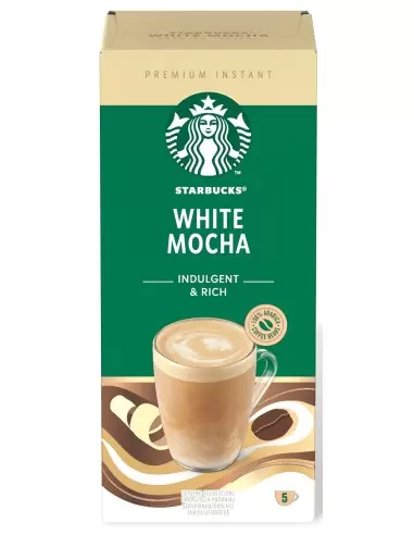 کافی میکس استارباکس وایت موکا 10عددی Starbucks White Chocolate Mocha