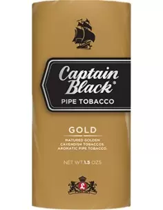 توتون پیپ کاپتان بلک گلد پاکتی 50گرمی Captain Black Gold اصل