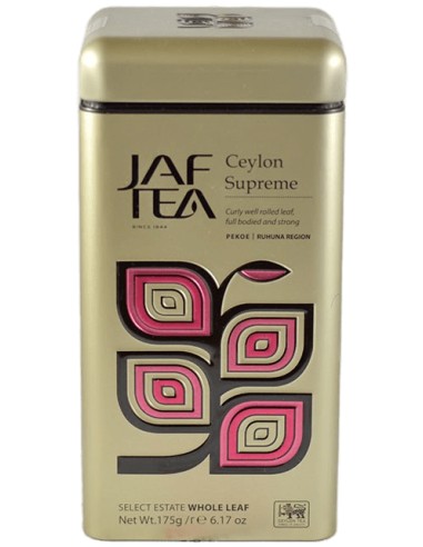 خرید چای ممتاز سریلانکا جف تی Jaf Tea Ceylon Supreme Tea