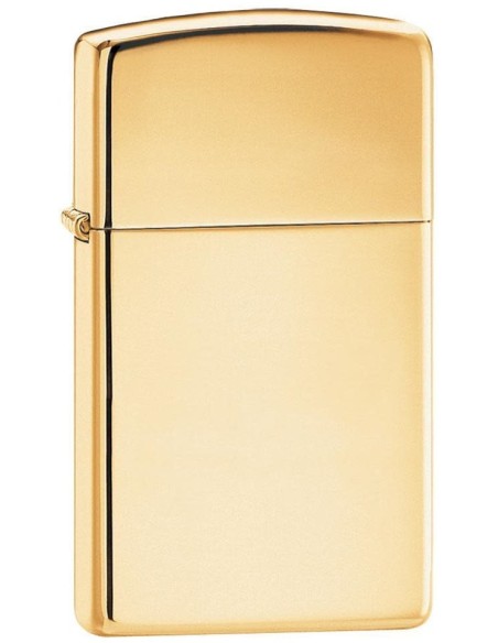 خرید فندک زیپو اسلیم Zippo 1654B (Slim Solid Brass W/O Letters)