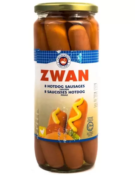 قیمت خرید فروش سوسیس هات داگ مرغ زوان Zwan chicken hot dog sausages 520g