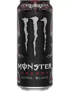 نوشیدنی انرژی زا بدون قند مانستر مشکی - الترا بلک دوبل Monster Energy Ultra Black 500ml