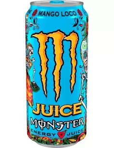 نوشیدنی انرژی زا مانستر آبی دوبل Monster Energy Juiced Mango loco 500ml